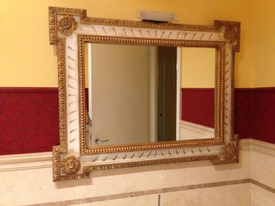 Cornice per specchiera