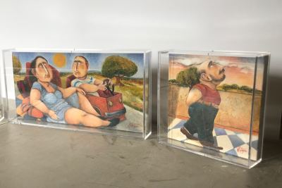 Teca in plexiglass su misura