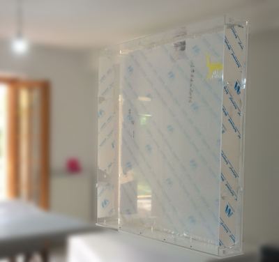 Teca in plexiglass su misura